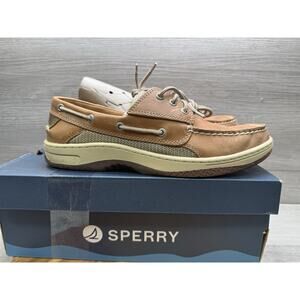 Sperry Men's Billfish 3-Eye Boat Shoes - Cognac Size 10